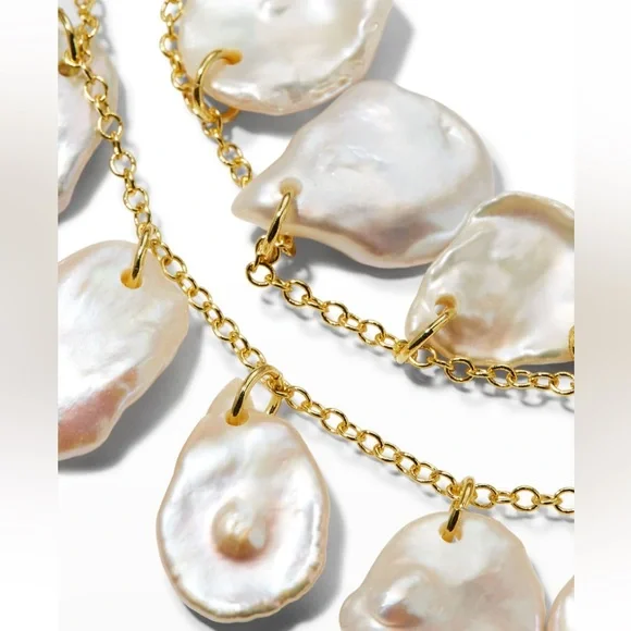 🌺🎉HP🎉🌺 NWT Cult Gaia Freshwater Cultured Pearl Choker